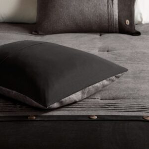Faux Suede Comforter Set - Image 9