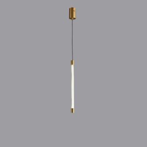 All Copper Duplex Staircase Long Chandelier - Image 6