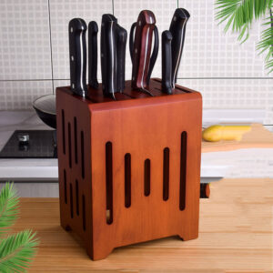 Household Kitchen Knife Holder Kitchen Wall-mounted Ventilated Knife Holder - Image 1