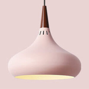Decorative Lamps And Lanterns Modern And Simple Single Head Solid Wood Chandelier - Image 4