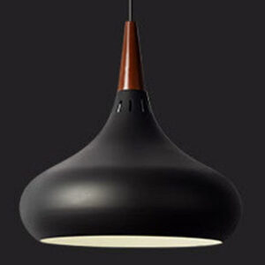 Decorative Lamps And Lanterns Modern And Simple Single Head Solid Wood Chandelier - Image 8
