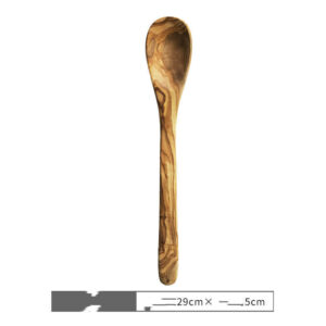 Handmade Solid Wood Kitchen Porridge Spoon - Image 3