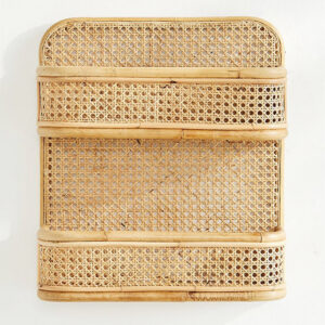 Handmade Rattan Furniture Newspaper Storage Rack Children'S Photography Decoration Rattan Korean Style - Image 3