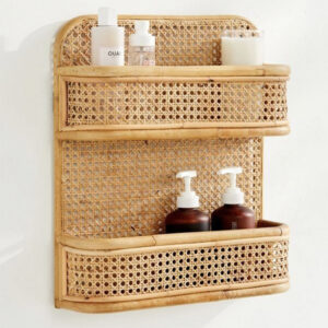 Handmade Rattan Furniture Newspaper Storage Rack Children'S Photography Decoration Rattan Korean Style - Image 5