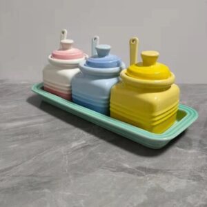 Cool Color Kitchen Seasoning Jar Kitchen Supplies Seasoning Spoon - Image 4