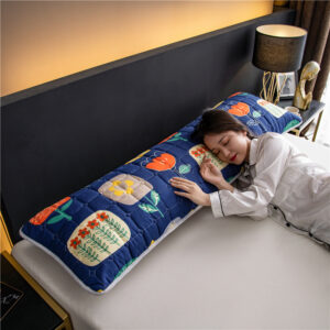 Waterproof Quilted  Long Double Pillowcase Rice Couple Pillowcase - Image 9