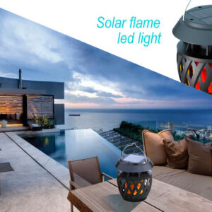 Courtyard landscape flame lamp atmosphere lamp - Image 3