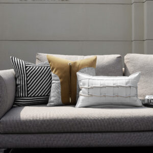 Modern Minimalist Upholstered Living Room Pillows - Image 5