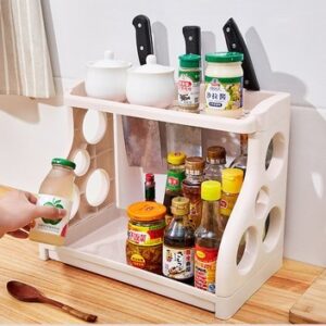 Kitchen Storage Shelving Kitchen Supplies Storage Artifact Multilayer - Image 8