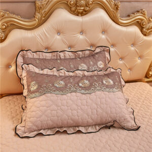 Lace Quilted Thickened Single Pillowcase - Image 3