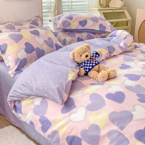 Cotton Duvet Cover Sheet - Image 4