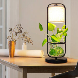 Minimalist Creative Garden Hydroponic Plant Dining Room Bedroom Decorative Glass Lamp - Image 8