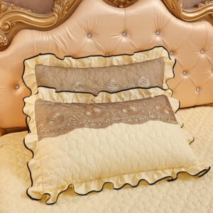 Lace Quilted Thickened Single Pillowcase - Image 5