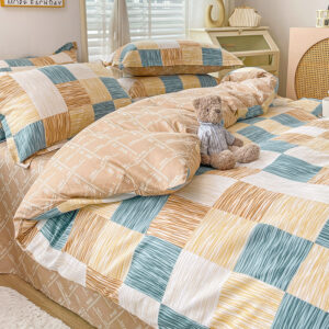 Cotton Duvet Cover Sheet - Image 1