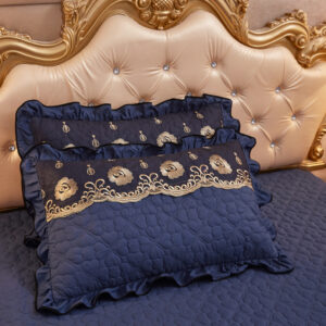 Lace Quilted Thickened Single Pillowcase - Image 1