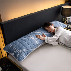 Waterproof Quilted  Long Double Pillowcase Rice Couple Pillowcase - Image 3