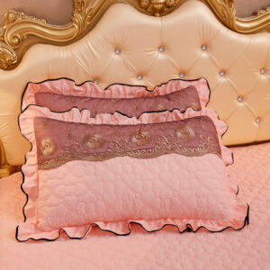 Lace Quilted Thickened Single Pillowcase - Image 7