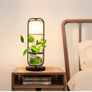 Minimalist Creative Garden Hydroponic Plant Dining Room Bedroom Decorative Glass Lamp - Image 3