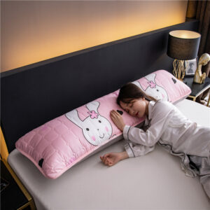 Waterproof Quilted  Long Double Pillowcase Rice Couple Pillowcase - Image 6