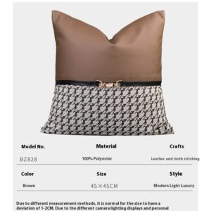 Modern Simple And Light Luxury Living Room Sofa Pillow Cases - Image 9