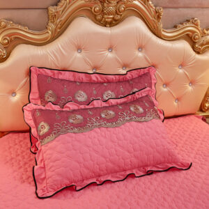 Lace Quilted Thickened Single Pillowcase - Image 2