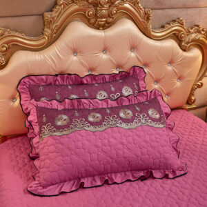 Lace Quilted Thickened Single Pillowcase - Image 4