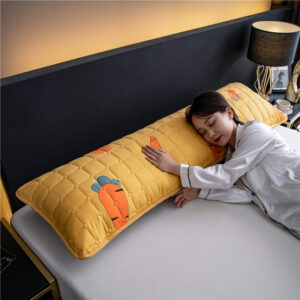 Waterproof Quilted  Long Double Pillowcase Rice Couple Pillowcase - Image 10