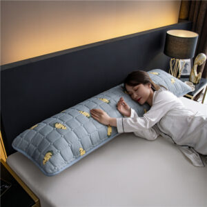 Waterproof Quilted  Long Double Pillowcase Rice Couple Pillowcase - Image 8