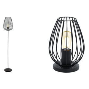 Iron Vintage Country LED Floor Lamp - Image 2