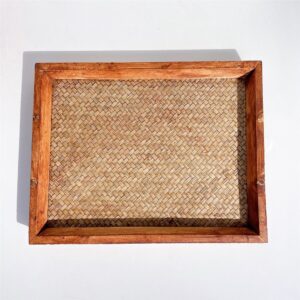 Handmade Wooden Retro Dinner Plate - Image 4