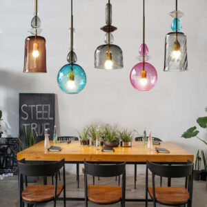 Bar Counter Macarons Candy Glass Chandeliers - Image 1