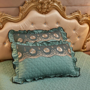 Lace Quilted Thickened Single Pillowcase - Image 9