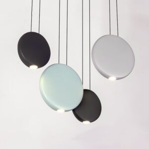 Simple Table Bed Bedroom Round Bar Cosmos Chandelier - Image 6