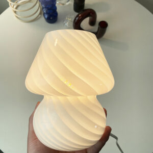 Bedside Lamp Glass Table Lamp Retro Bedroom Lamp - Image 5